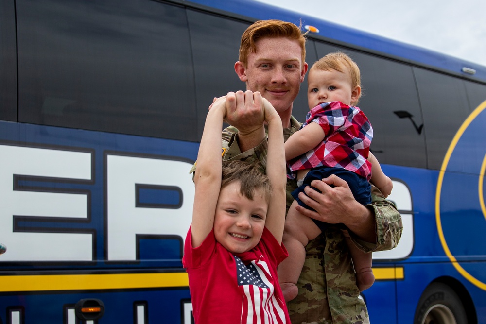 1057th Military Police (Team 2) welcome home