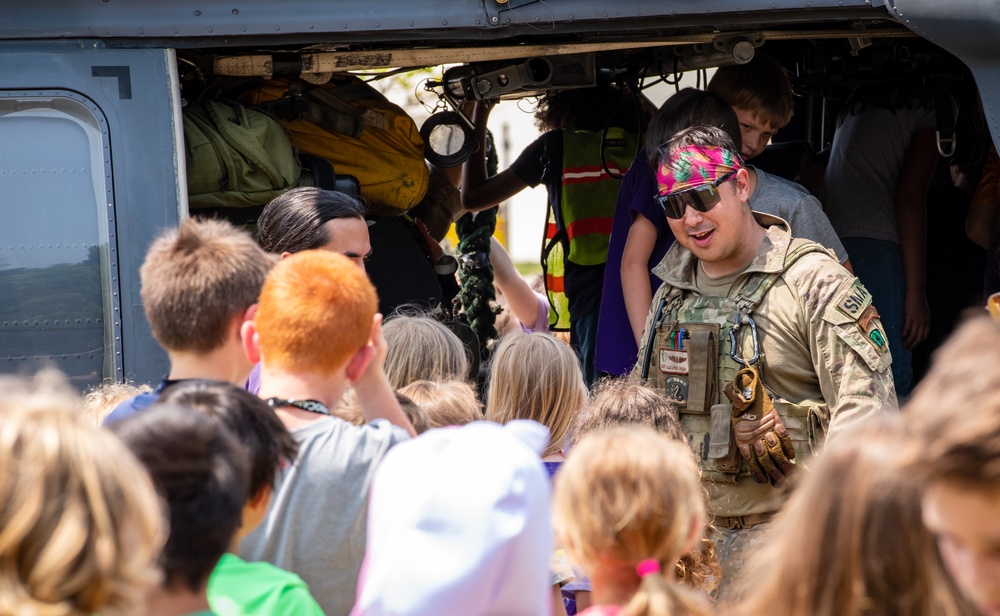 Kadena Rescue Airmen Celebrate Month of the Military Child