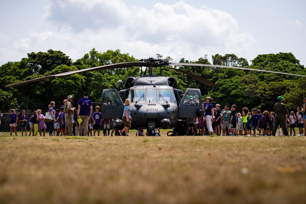 Kadena Rescue Airmen Celebrate Month of the Military Child