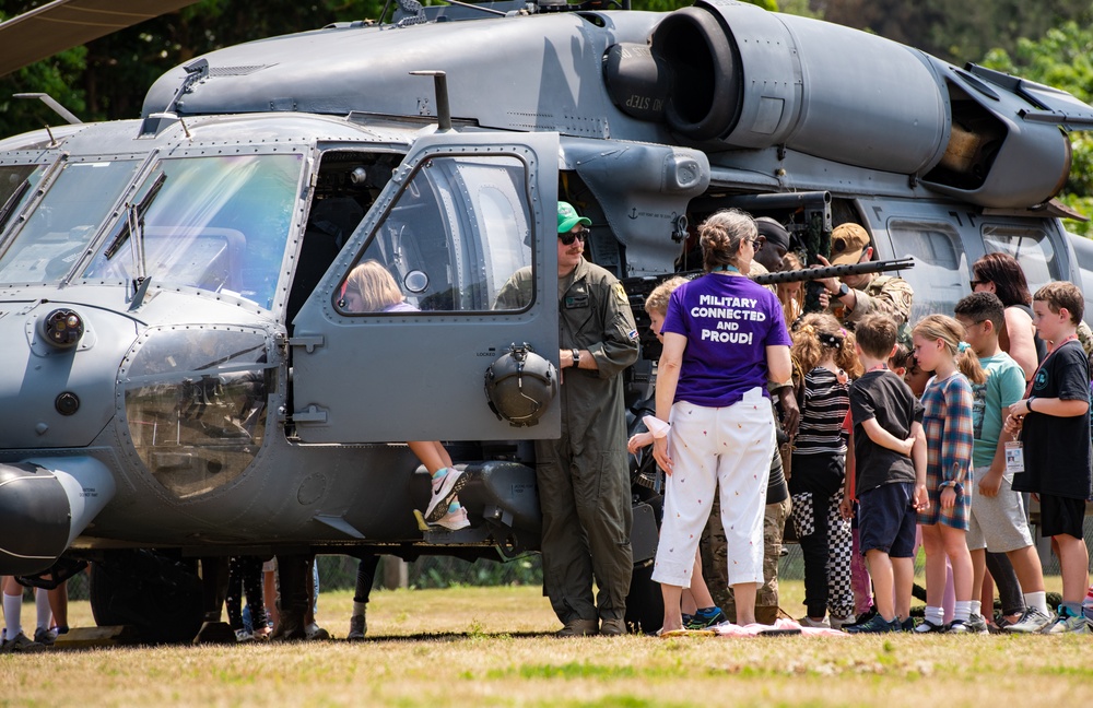 Kadena Rescue Airmen Celebrate Month of the Military Child