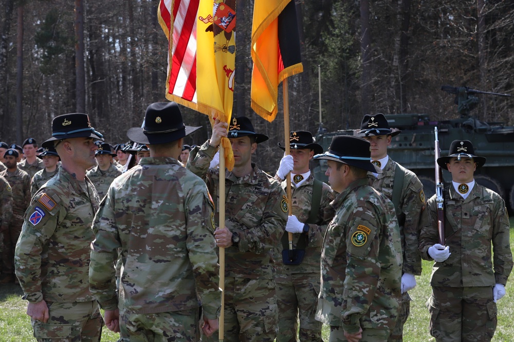 1st Squadron 2nd Cavalry Regiment Change Of Responsibility