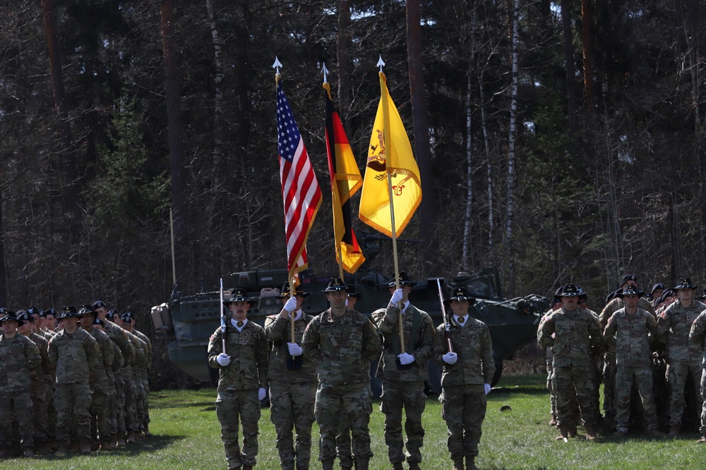 1st Squadron 2nd Cavalry Regiment Change Of Responsibility