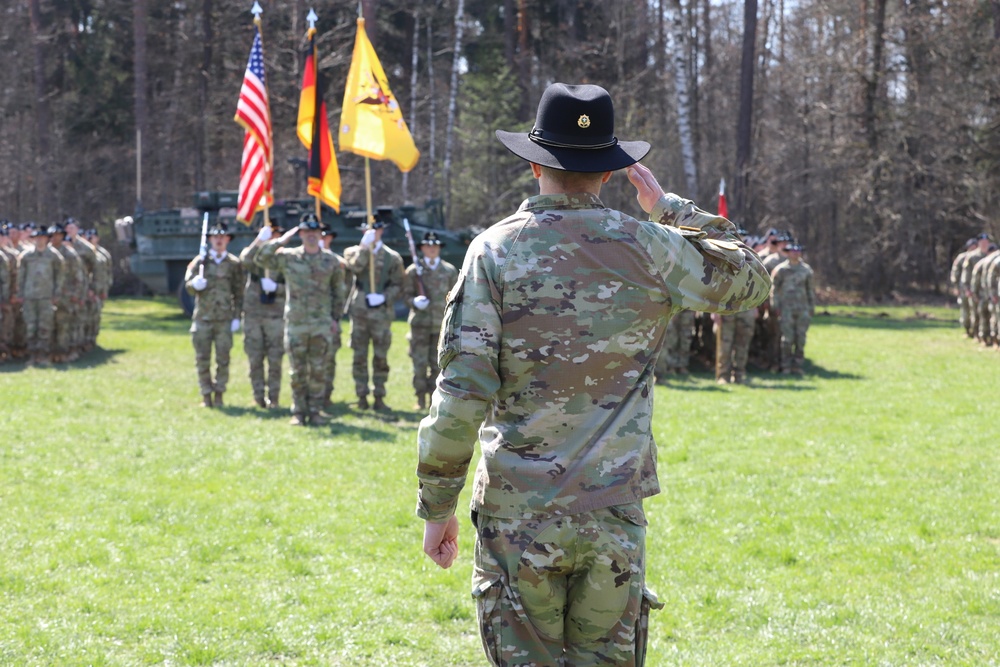 1st Squadron 2nd Cavalry Regiment Change Of Responsibility