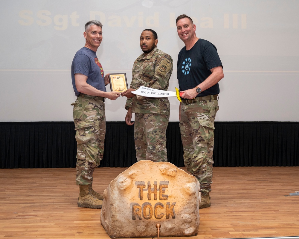 Battle for the Rock quarterly awards ceremony