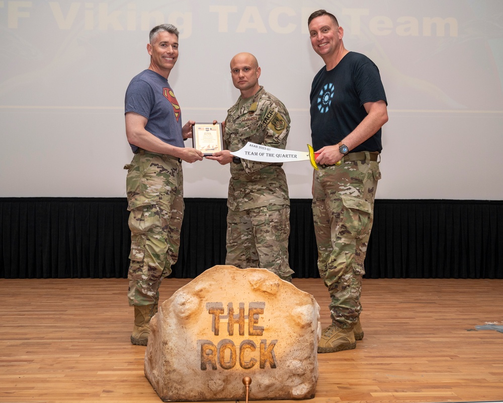 Battle for the Rock quarterly awards ceremony