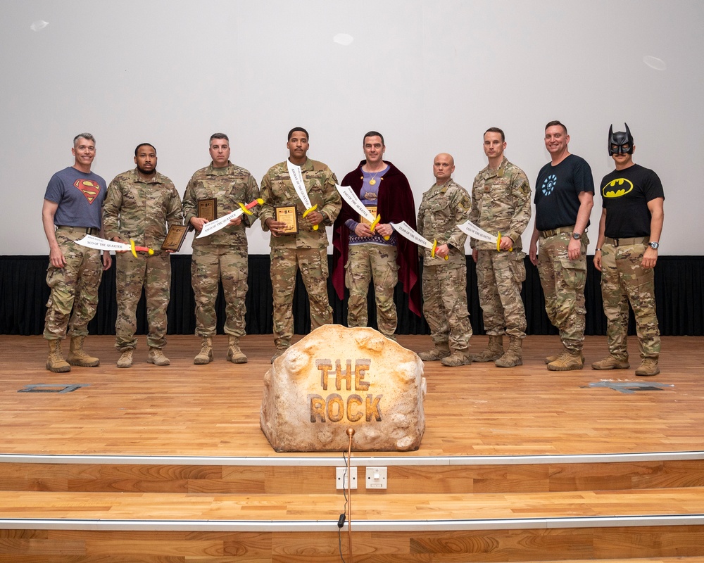 Battle for the Rock quarterly awards ceremony