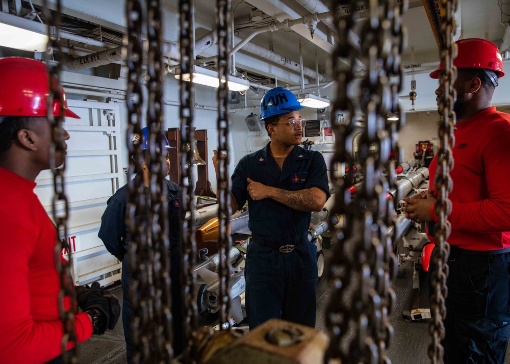 Daily Operations Onboard USS George H.W. Bush (CVN 77)