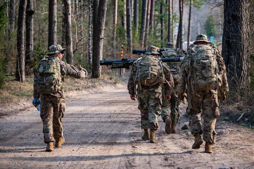 Maneuver Stinger Teams Ruck March