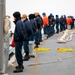 USS Porter Departs from Kalundborg, Denmark