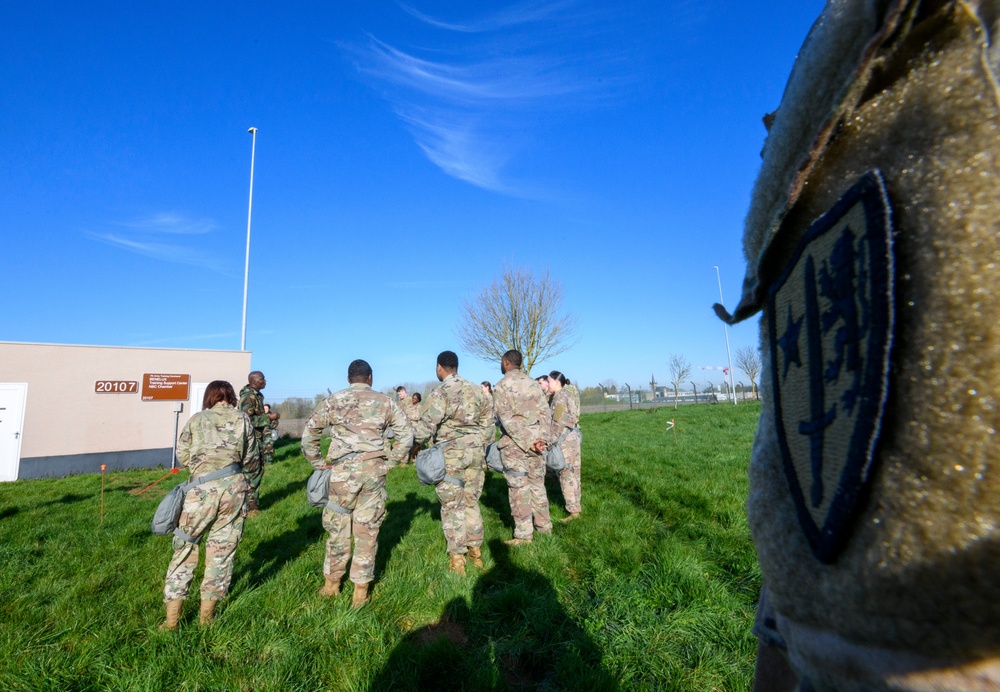 HHC and B Co AFNORTH Bn Mask Confidence Training