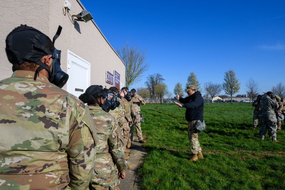 HHC and B Co AFNORTH Bn Mask Confidence Training