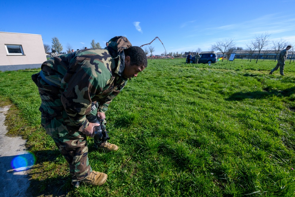 HHC and B Co AFNORTH Bn Mask Confidence Training