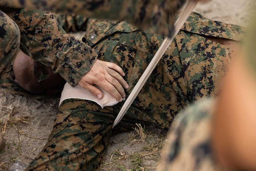 Balikatan 23 | U.S. Navy Corpsmen, Philippine Marines practice TCCC in Santa Juliana, Philippines