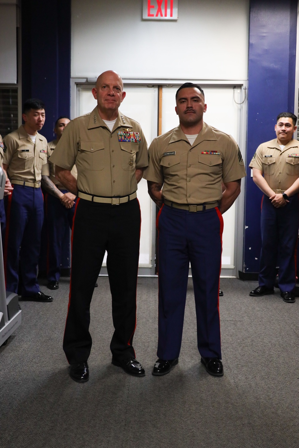 General Berger Visits the Marines of Recruiting Station New York