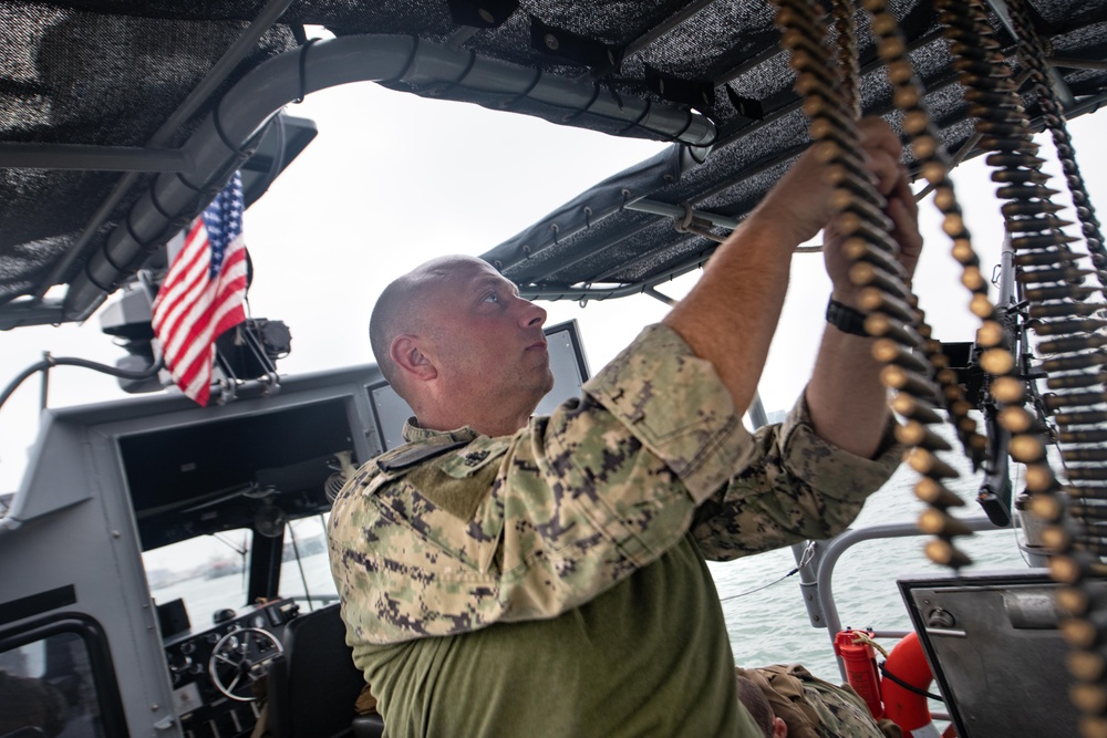 Maritime Expeditionary Security Squadron Eight Navigates the Gulf of Tadjoura