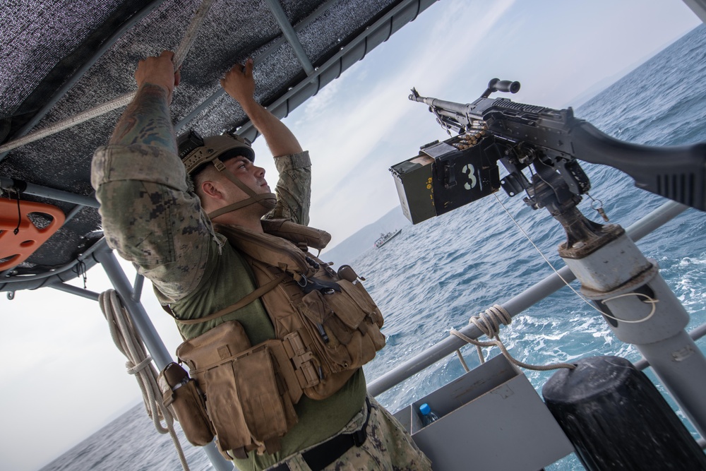 Maritime Expeditionary Security Squadron Eight Navigates the Gulf of Tadjoura