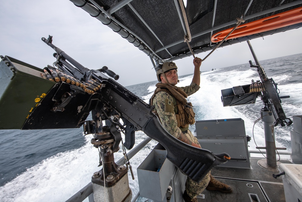 Maritime Expeditionary Security Squadron Eight Navigates the Gulf of Tadjoura