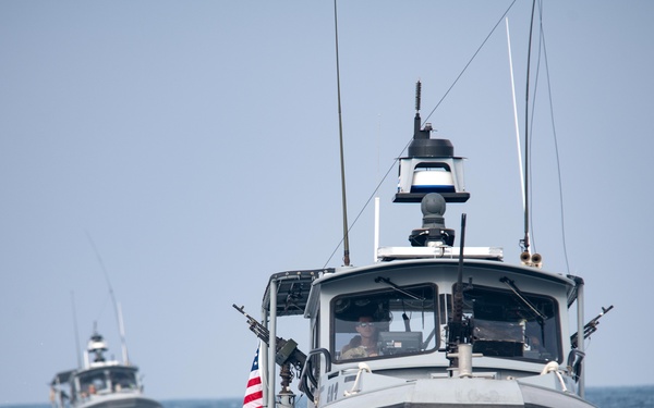 Maritime Expeditionary Security Squadron Eight Navigates the Gulf of Tadjoura