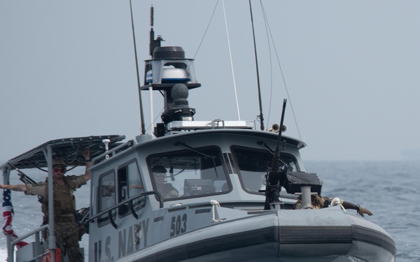 Maritime Expeditionary Security Squadron Eight Navigates the Gulf of Tadjoura