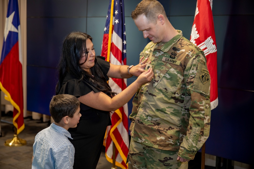 Lt. Col. Ian O'Sullivan Promotion Ceremony