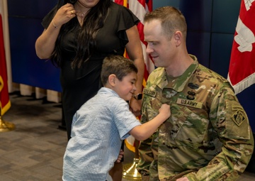Lt. Col. Ian O'Sullivan Promotion Ceremony