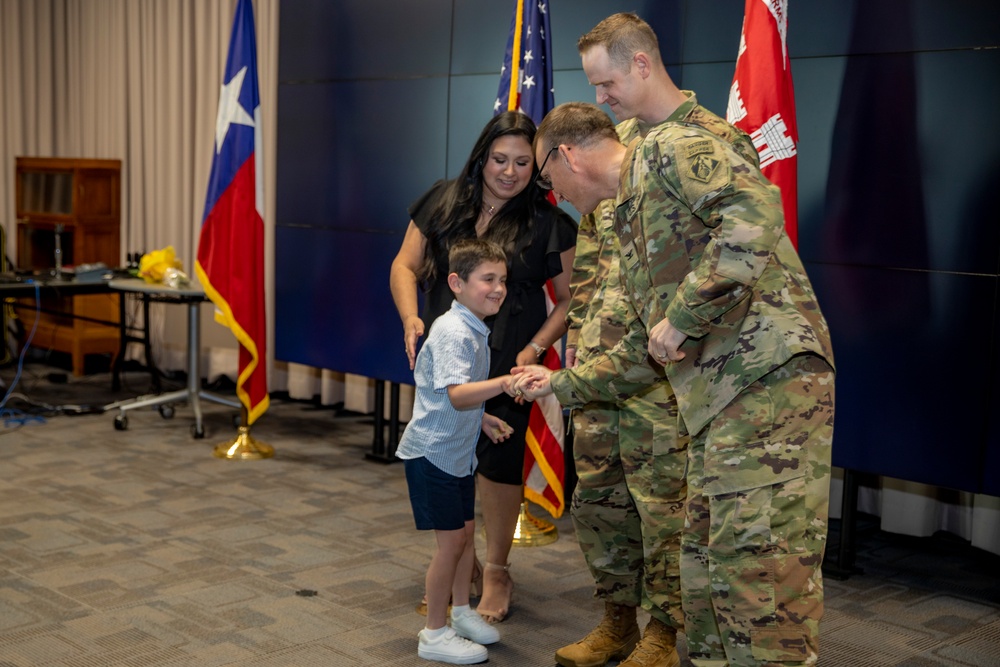 Lt. Col. Ian O'Sullivan Promotion Ceremony