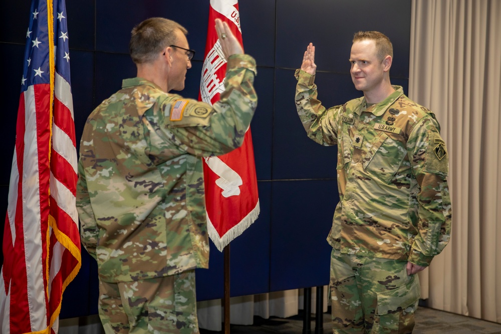 Lt. Col. Ian O'Sullivan Promotion Ceremony