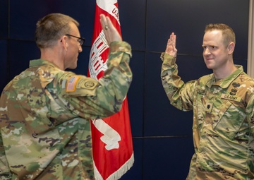 Lt. Col. Ian O'Sullivan Promotion Ceremony