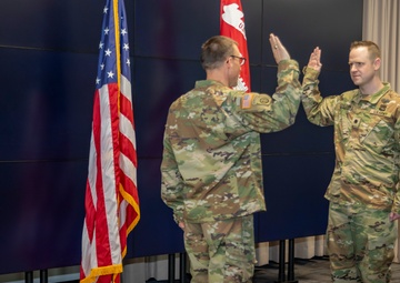 Lt. Col. Ian O'Sullivan Promotion Ceremony