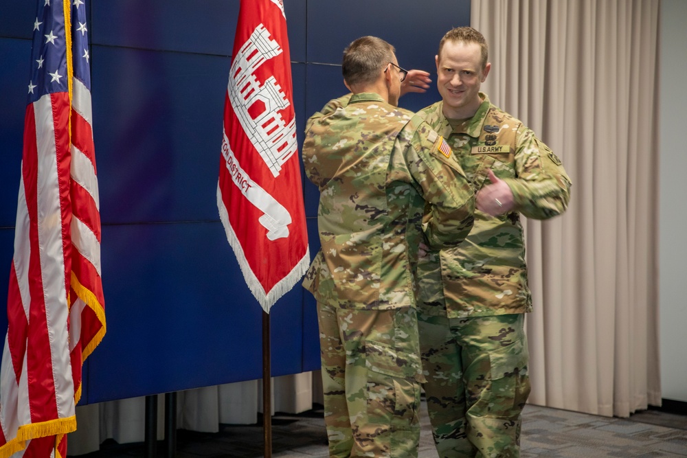 Lt. Col. Ian O'Sullivan Promotion Ceremony