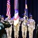 The U.S. Army Drill Sergeant Academy color guard posts the colors during the U.S. Army Center for Initial Military Training Change of Responsibility ceremony at Fort Eustis, Va. on April 12.