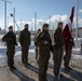 Kosovo Force-Regional Command-East, Latvian Contingent, celebrates their end of the KFOR mission