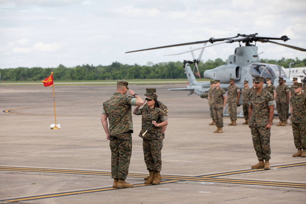 Marine Aircraft Group 49 Relief and Appointment Ceremony