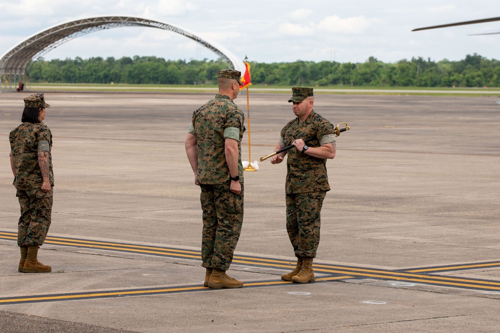 Marine Aircraft Group 49 Relief and Appointment Ceremony