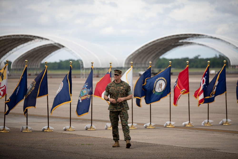 Marine Aircraft Group 49 Relief and Appointment Ceremony