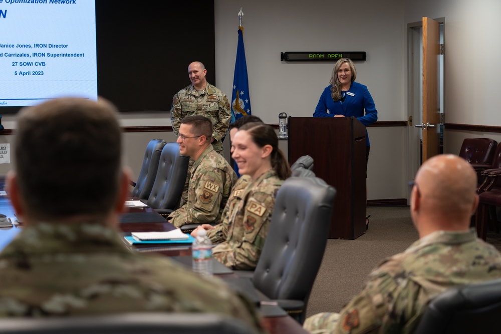 AFSOC Commander visits the 27 SOW