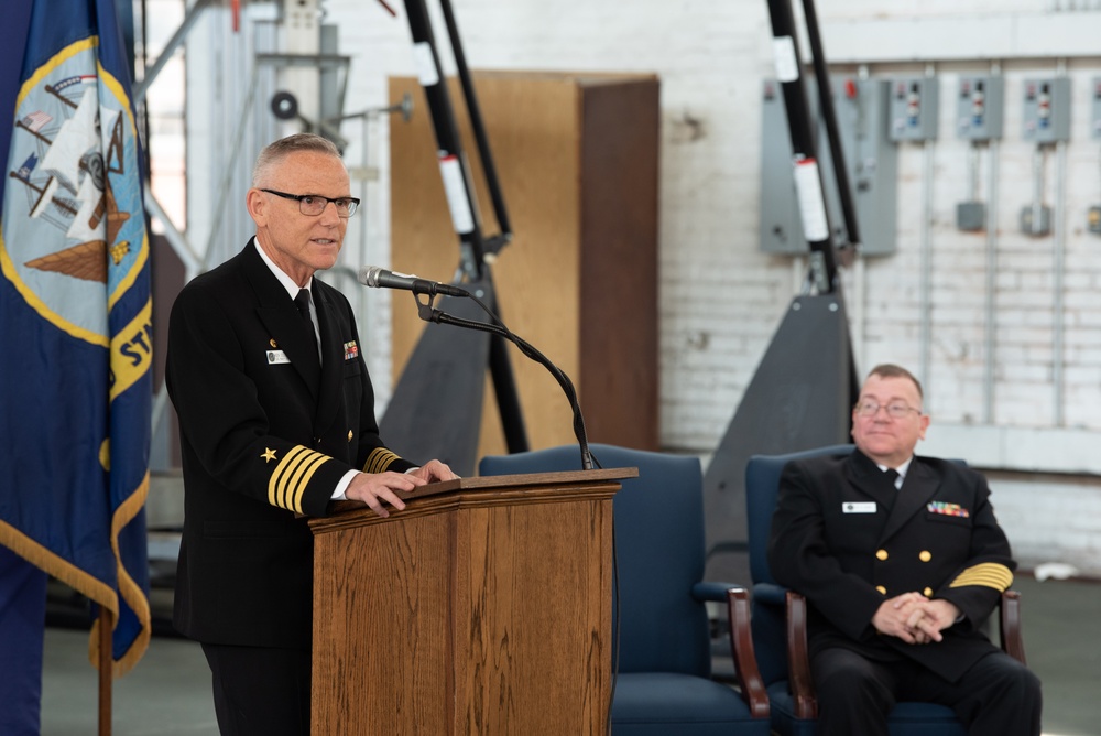 The U.S. Navy Band celebrates the retirement of Chief Musician William Dunn