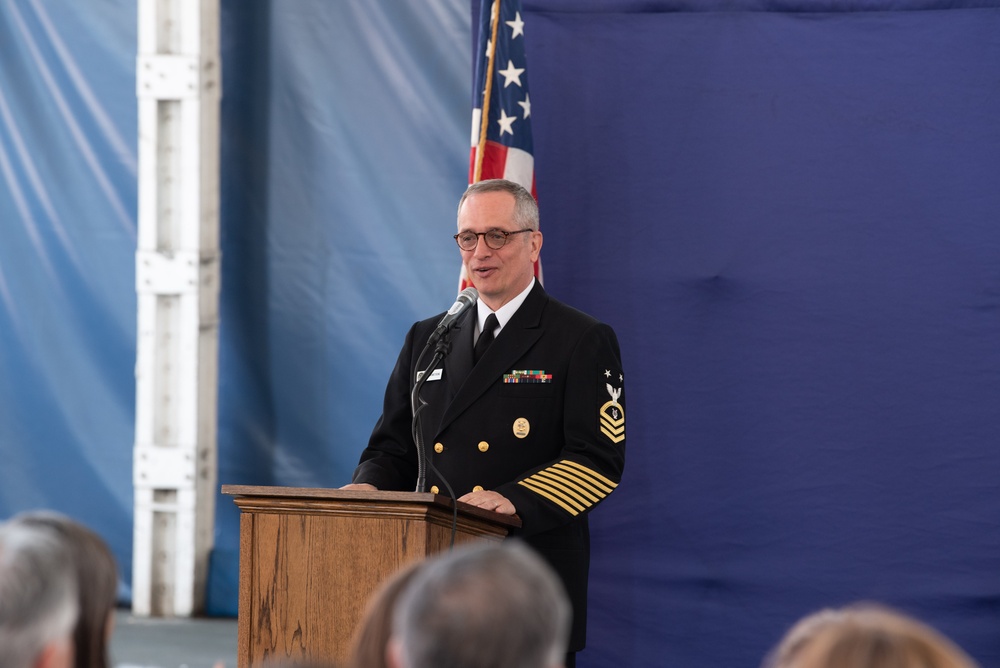 The U.S. Navy Band celebrates the retirement of Chief Musician William Dunn