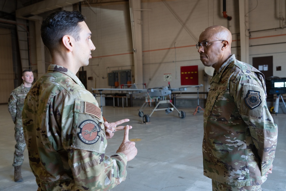 Air Force Chief of Staff visits Cannon AFB