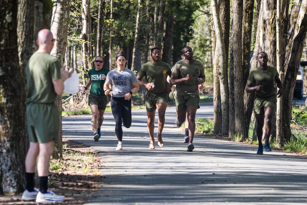 First Training and Education Command Fittest Instructor Competition