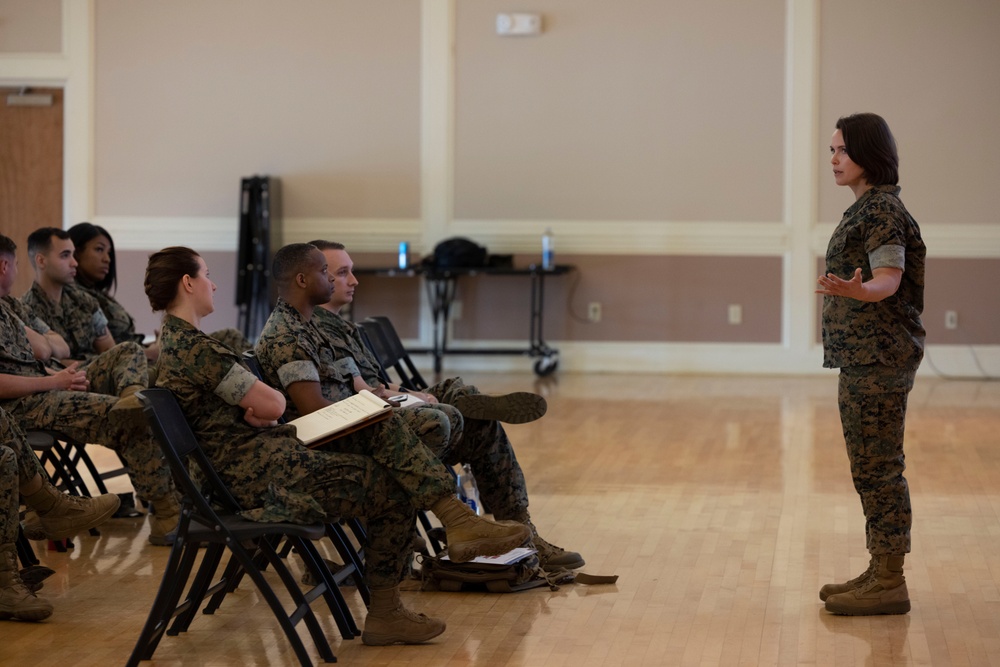 II MEF Command Team Enlisted Retention Training