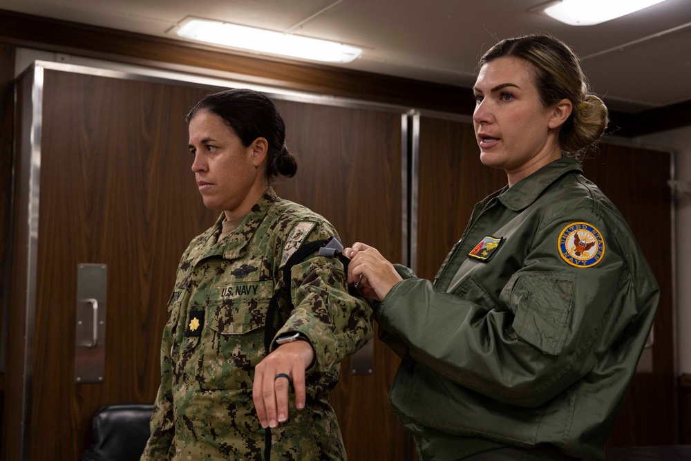 USS Abraham Lincoln conducts TCCC training