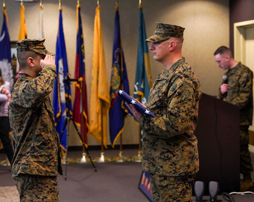 Marine Staff Sgt. Ward Retirement