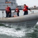 USS Abraham Lincoln Sailors conduct small boat operations