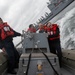 USS Abraham Lincoln Sailors conduct small boat operations