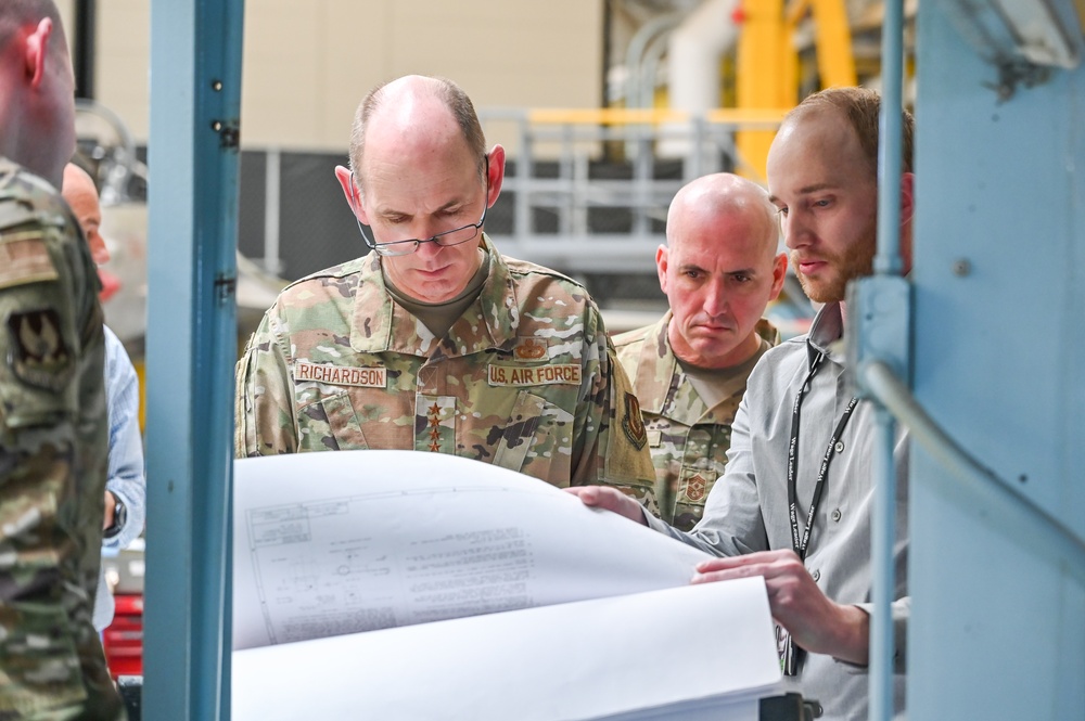 AFMC top leaders visit Hill AFB