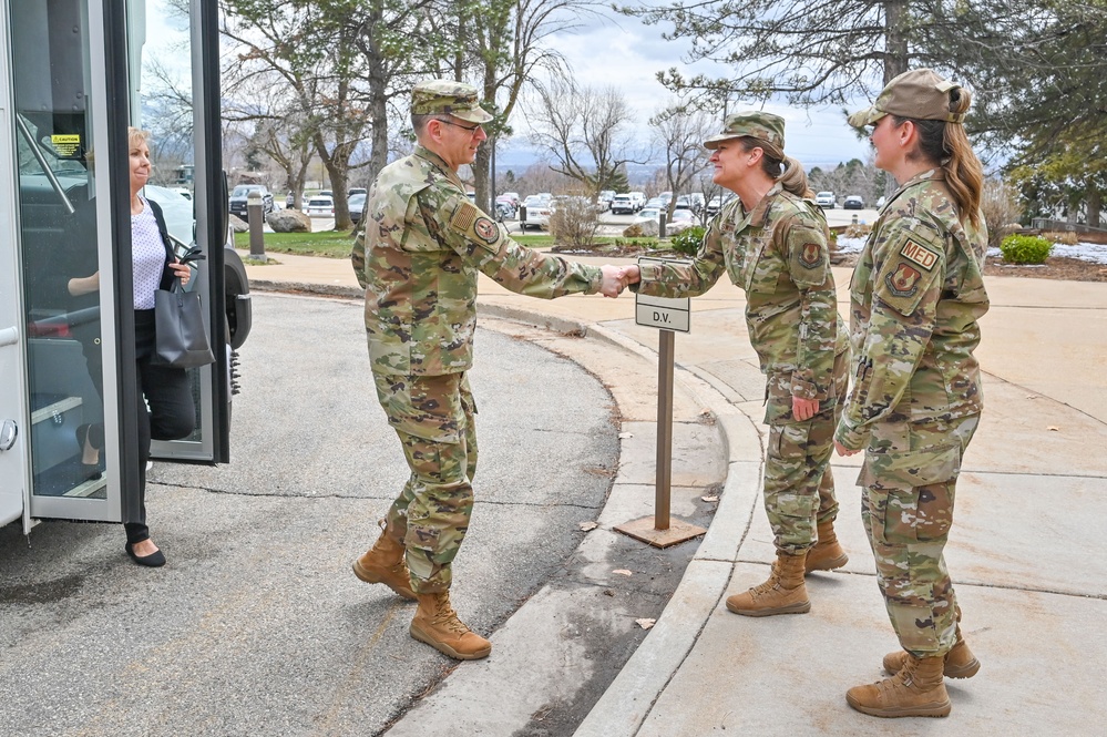 AFMC top leaders visit Hill AFB