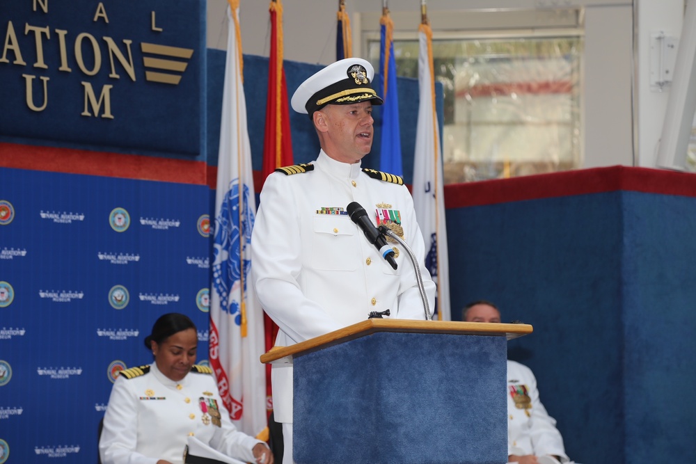 Naval Education and Training Professional Development Center Holds Change of Command