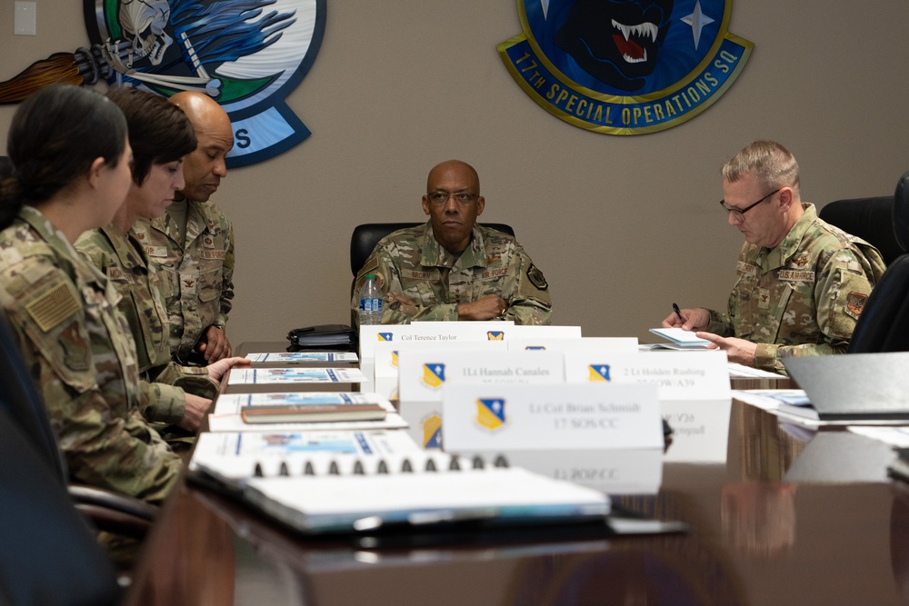 Air Force Chief of Staff visits Cannon AFB