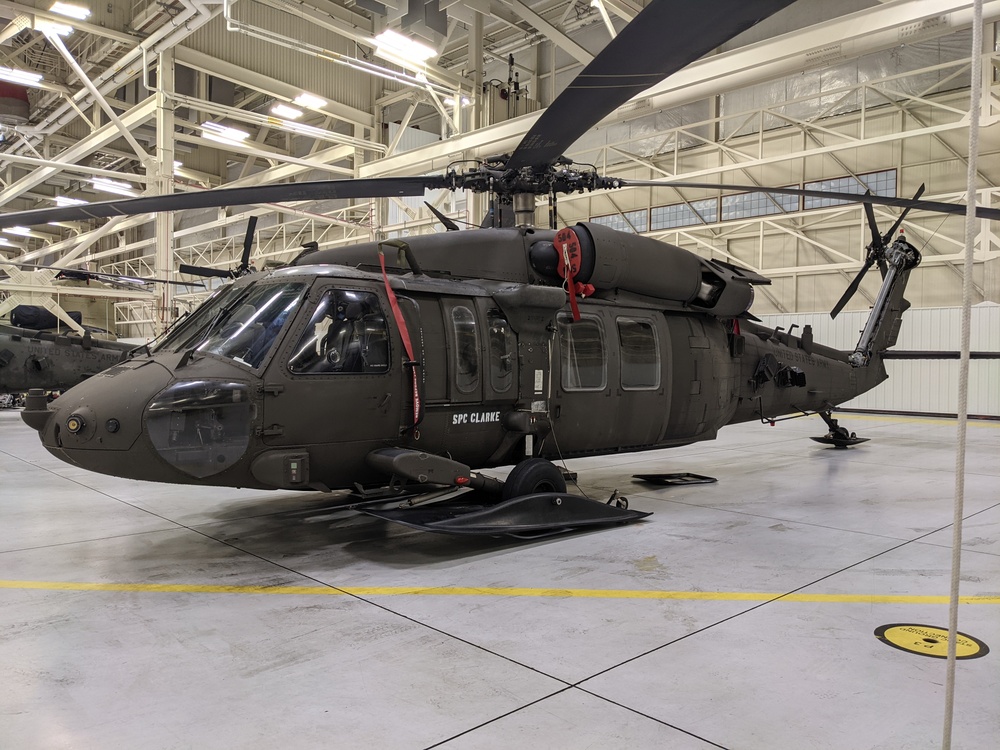 UH-60 Blackhawk one of three helicopters at Fort Wainwright